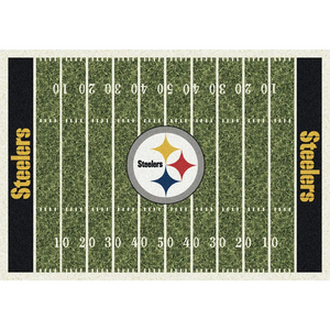 Pittsburgh Steelers NFL Football Field Rug  NFL Area Rug - Fan Rugs