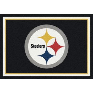 Pittsburgh Steelers NFL Team Spirit  NFL Area Rug - Fan Rugs