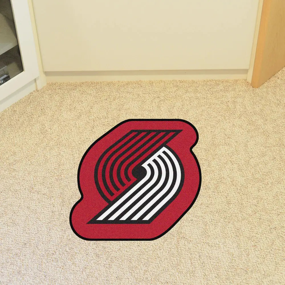 Portland Trail Blazers Mascot Mat - 32.8’’ x 36’’ - NBA Mascot Mat