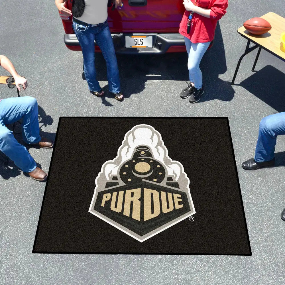 Purdue University ’Train’ Tailgater Mat - 59.5’’ x 94.5’’ - College Tailgater Mat