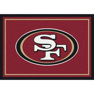 San Francisco 49ers NFL Team Spirit Rug  NFL Area Rug - Fan Rugs