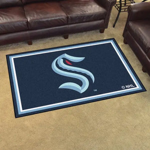 Seattle Kraken Plush Area Rug  NHL Area Rug - Fan Rugs