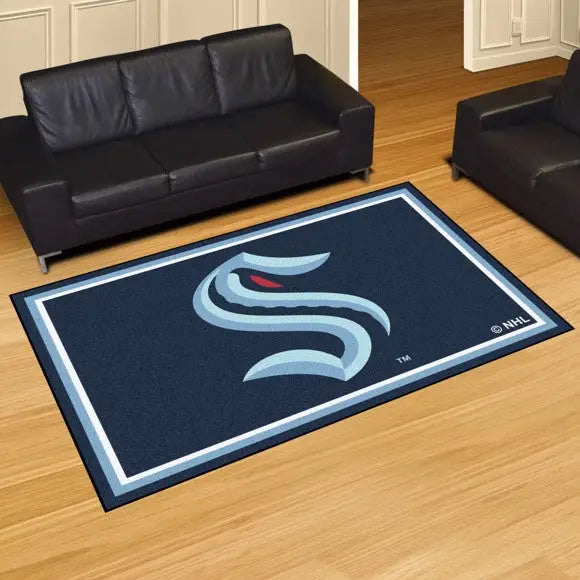 Seattle Kraken Plush Area Rug  NHL Area Rug - Fan Rugs