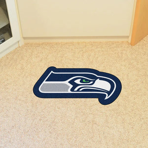 Seattle Seahawks Mascot Mat - 36’’ x 18.3’’ - NFL Mascot Mat