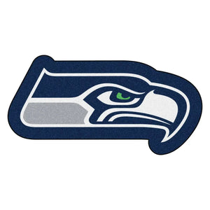 Seattle Seahawks Mascot Mat - 36’’ x 18.3’’ - NFL Mascot Mat