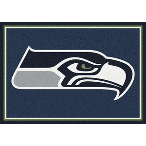 Seattle Seahawks NFL Team Spirit Rug  NFL Area Rug - Fan Rugs