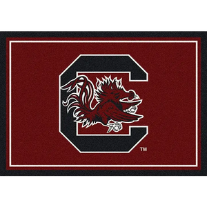 South Carolina University Team Spirit Rug  College Area Rug - Fan Rugs