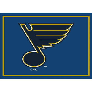 St. Louis Blues NHL Team Spirit Rug  NHL Area Rug - Fan Rugs