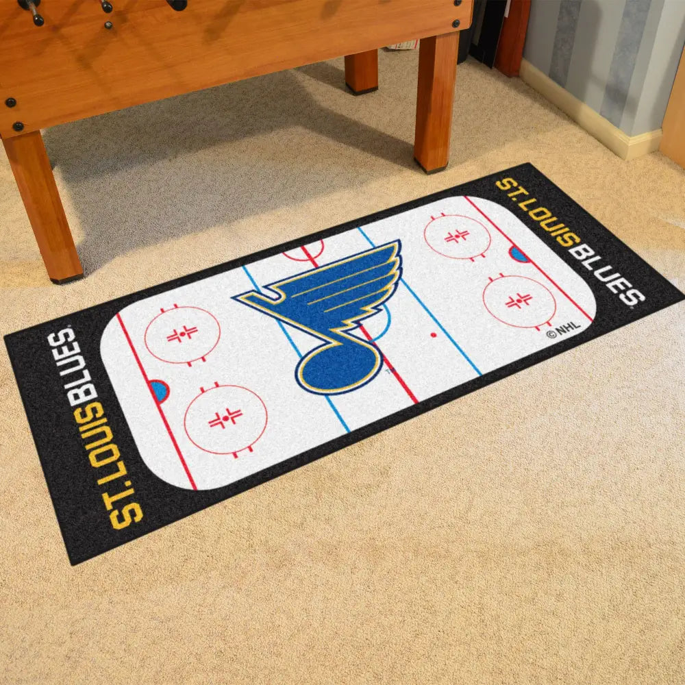 St. Louis Blues Rink Runner - 30’’x72’’ - NHL Rink Runner