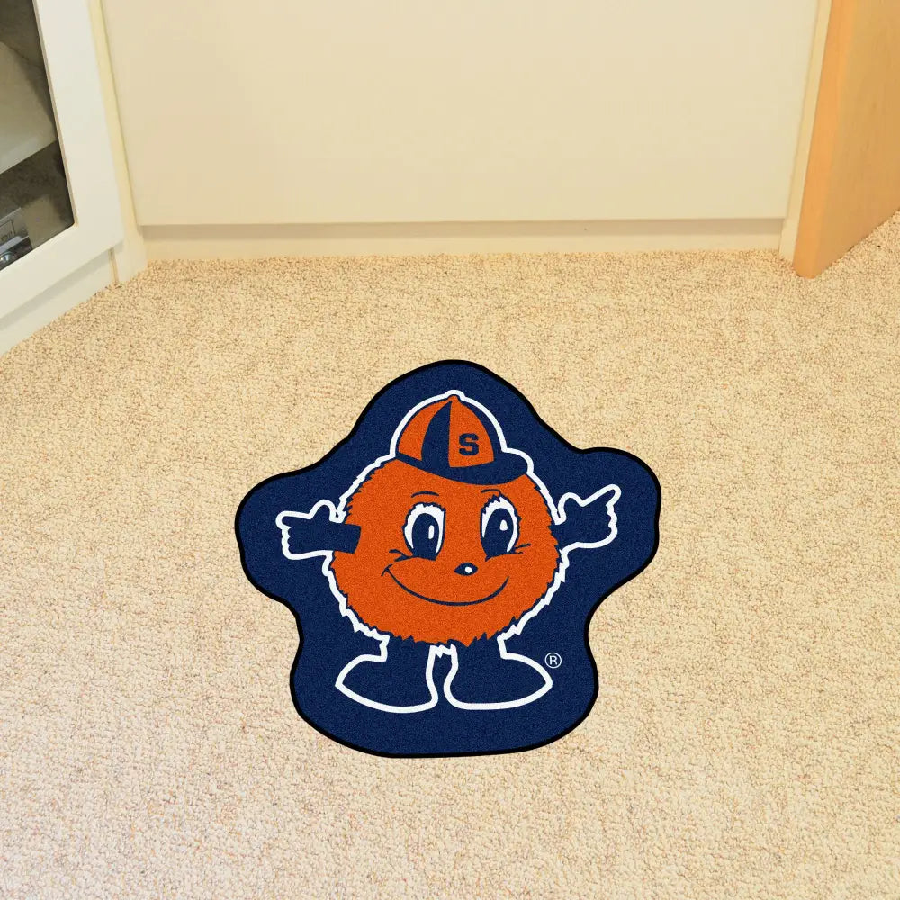 Syracuse University Mascot Mat - 40’’ x 23.5’’ - College Mascot Matt