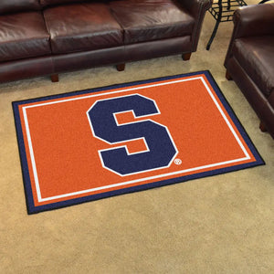 Syracuse University Plush Rug  College Area Rug - Fan Rugs