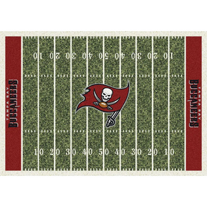 Tampa Bay Buccaneers NFL Football Field Rug  NFL Area Rug - Fan Rugs