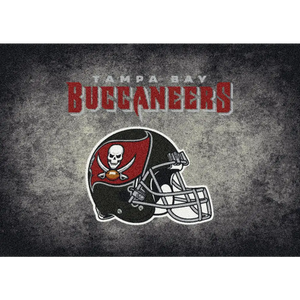 Tampa Bay Buccaneers NFL Team Distressed Rug  NFL Area Rug - Fan Rugs