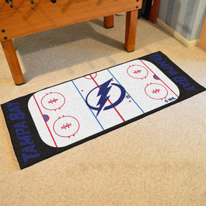 Tampa Bay Lightning Rink Runner - 30’’x72’’ - NHL Rink Runner