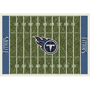 Tennessee Titans NFL Football Field Rug  NFL Area Rug - Fan Rugs