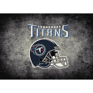 Tennessee Titans NFL Team Distressed Rug  NFL Area Rug - Fan Rugs