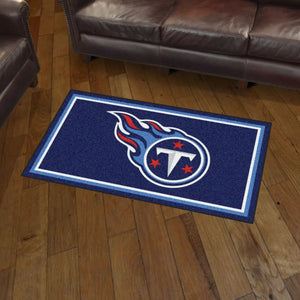 Tennessee Titans Plush Rug - 3’ x 5’ (36’’x 60’’) - NFL Area Rug