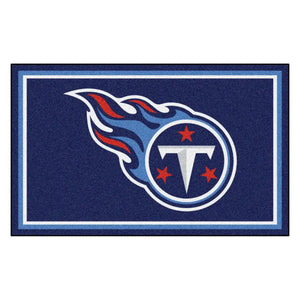 Tennessee Titans Plush Rug - NFL Area Rug