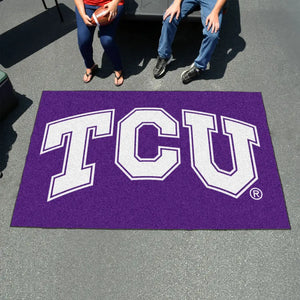 Texas Christian University Ulti-Mat - 59.5’’ x 94.5’’ - College Ulti-Mat