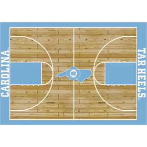 UNC - University of North Carolina Home Court Rug - College Area Rug