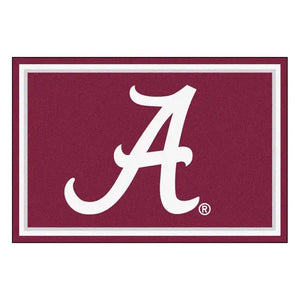 University of Alabama Plush Rug  College Area Rug - Fan Rugs