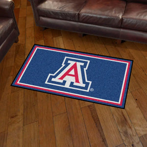 University of Arizona Plush Rug - 3’x5’ (36’’x 60’’) - College Area Rug