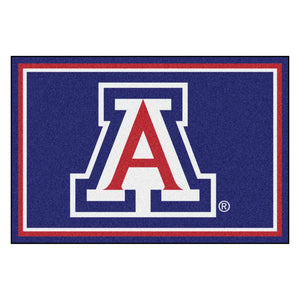 University of Arizona Plush Rug - College Area Rug