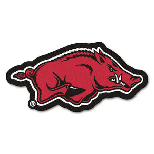 University of Arkansas Mascot Mat - 40’’ x 19.5’’ - College Mascot Matt