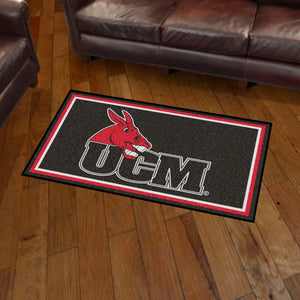 University of Central Missouri Plush Rug  College Area Rug - Fan Rugs