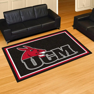 University of Central Missouri Plush Rug  College Area Rug - Fan Rugs