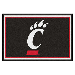 University of Cincinnati Plush Rug - College Area Rug