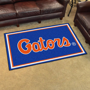 University of Florida Gators Plush Rug  College Area Rug - Fan Rugs