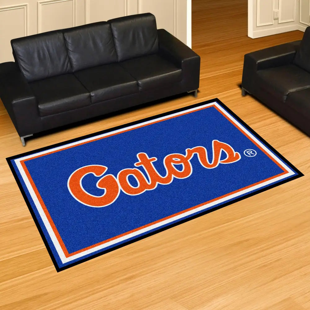 University of Florida Gators Plush Rug  College Area Rug - Fan Rugs