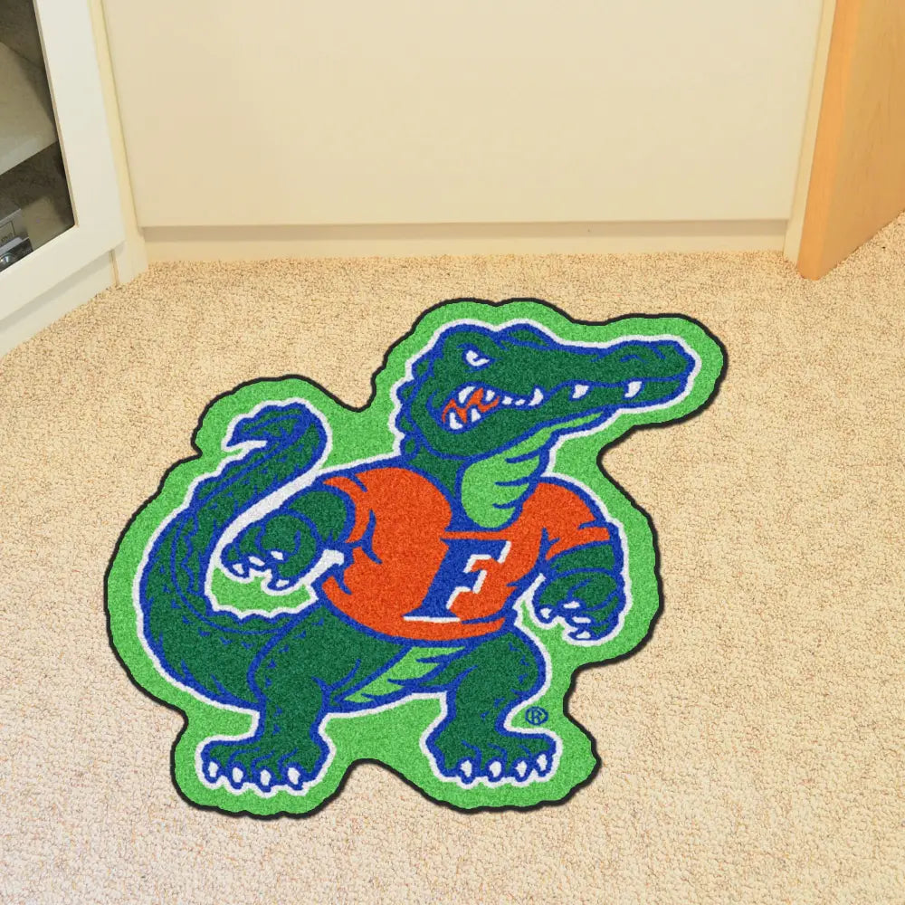 University of Florida Mascot Mat - 30’’ x 31’’ - College Mascot Matt