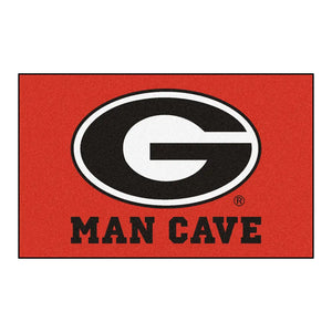 University of Georgia Man Cave Ulti-Mat - 59.5’’ x 94.5’’ - College Ulti-Mat