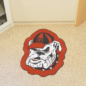 University of Georgia Mascot Mat - 30.6’’ x 37’’ - College Mascot Matt