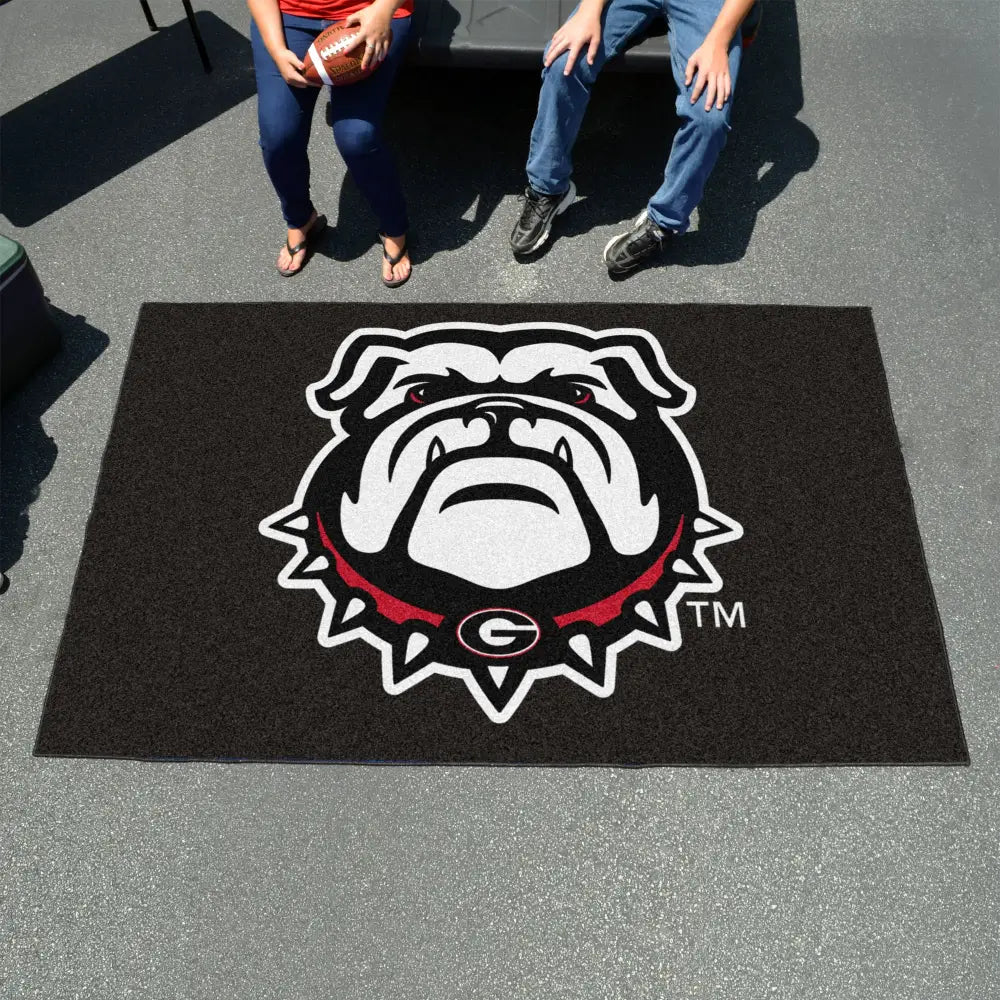 University of Georgia Mascot Ulti-Mat - 59.5’’ x 94.5’’ - College Ulti-Mat