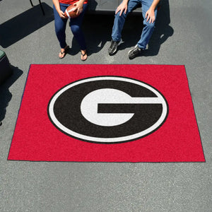 University of Georgia Red Ulti-Mat - 59.5’’ x 94.5’’ - College Ulti-Mat