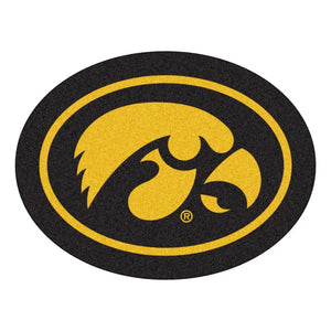 University of Iowa Mascot Mat - 39.5’’ x 30’’ - College Mascot Matt