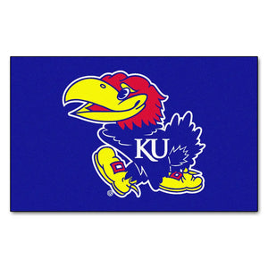 University of Kansas Ulti-Mat  College Ulti-Mat - Fan Rugs