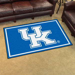 University of Kentucky Plush Rug  College Area Rug - Fan Rugs