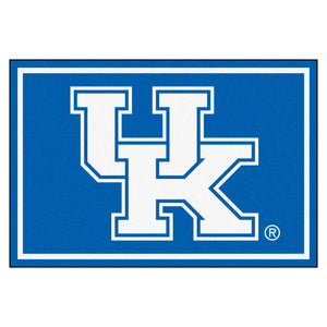 University of Kentucky Plush Rug  College Area Rug - Fan Rugs