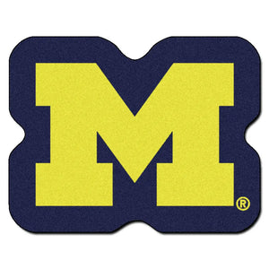 University of Michigan Mascot Mat - 38.5’’ x 30’’ - College Mascot Matt