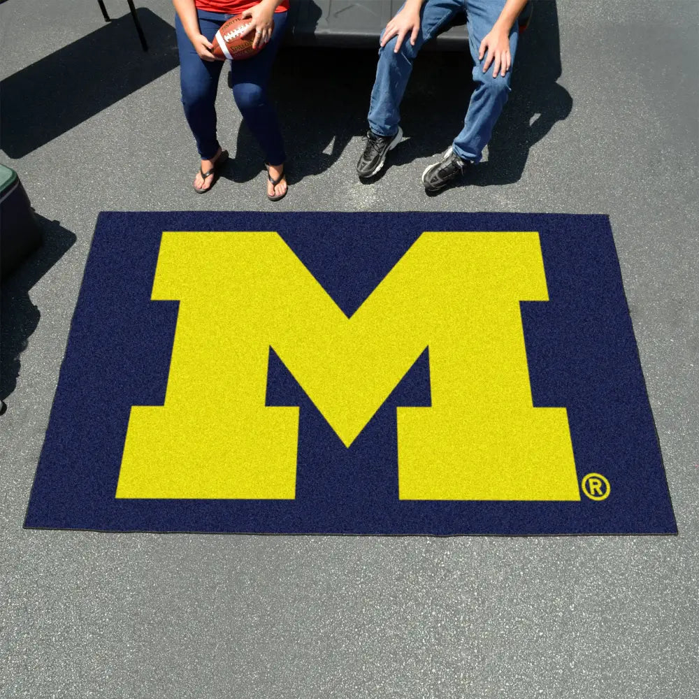 University of Michigan Ulti-Mat - 59.5’’ x 94.5’’ - College Ulti-Mat