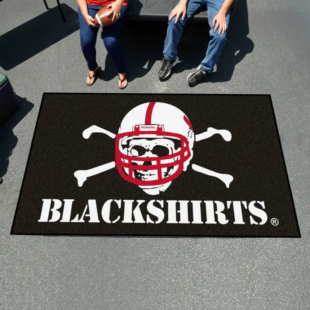 University of Nebraska Blackshirts Ulti-Mat  college Ulti-Mat - Fan Rugs