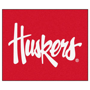 University of Nebraska Huskers Tailgater Mat  College Tailgater Mat - Fan Rugs