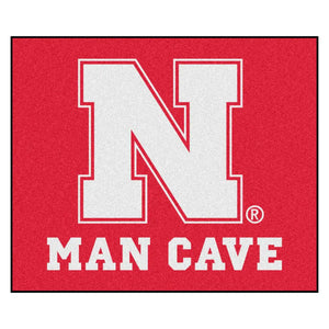 University of Nebraska Man Cave Tailgater Mat - 59.5’’ x 94.5’’ - College Tailgater Mat