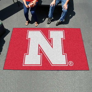 University of Nebraska Ulti-Mat  College Ulti-Mat - Fan Rugs