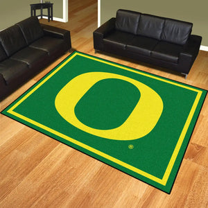 University of Oregon Plush Rug  College Area Rug - Fan Rugs