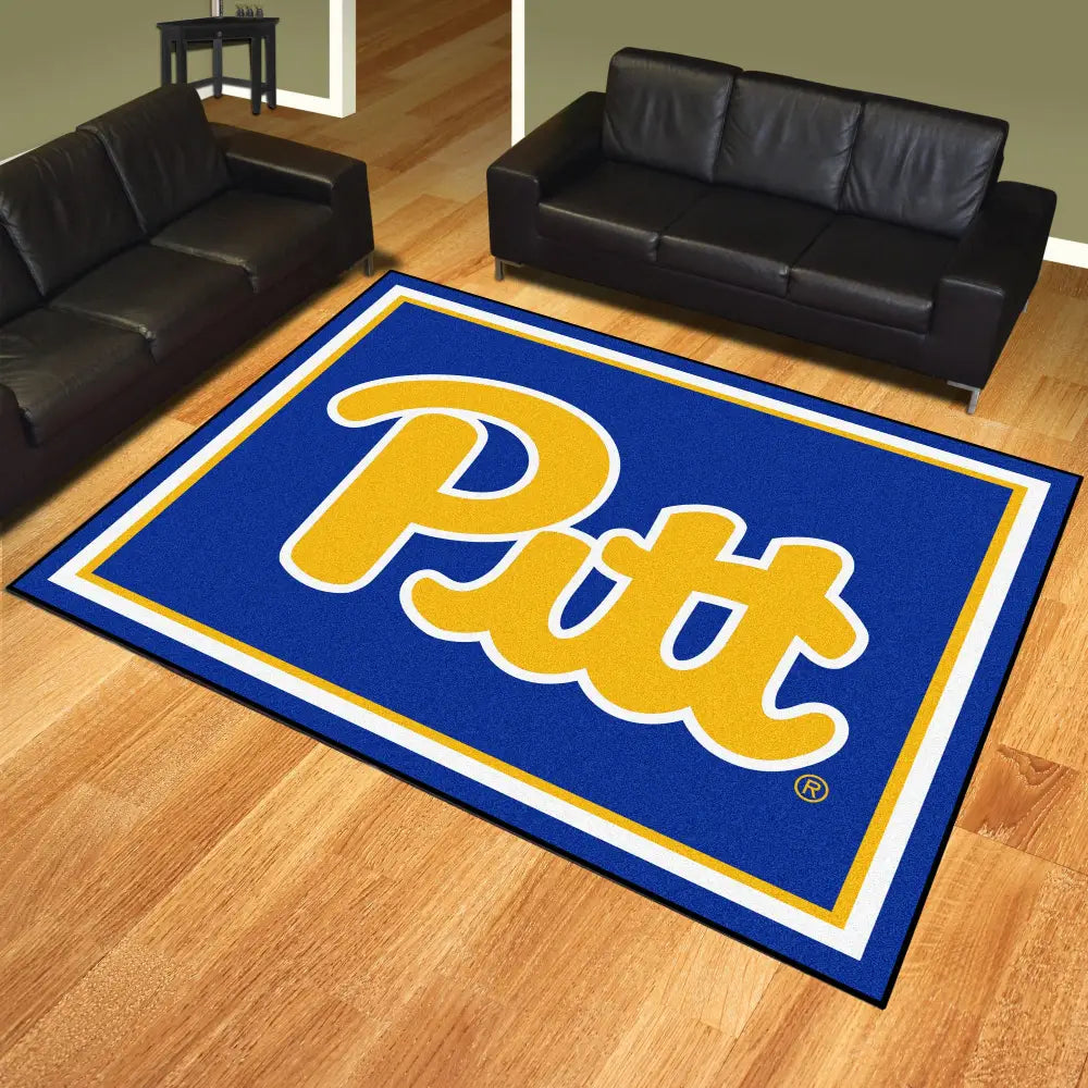 University of Pittsburgh Plush Rug - College Area Rug